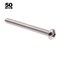 Prime-Line #12-24 x 2 in Slotted Round Machine Screw, Plain 316 Stainless Steel, 50 PK 9005091 - alternate 3